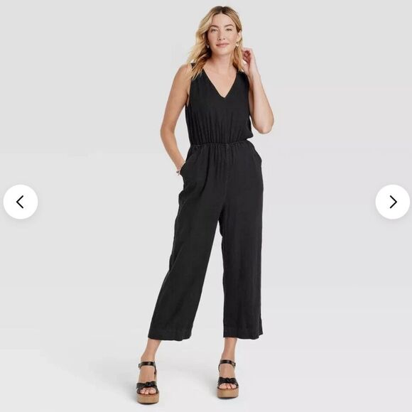Universal Thread Pants - Universal Thread Black Jumpsuit NWT Size XXL